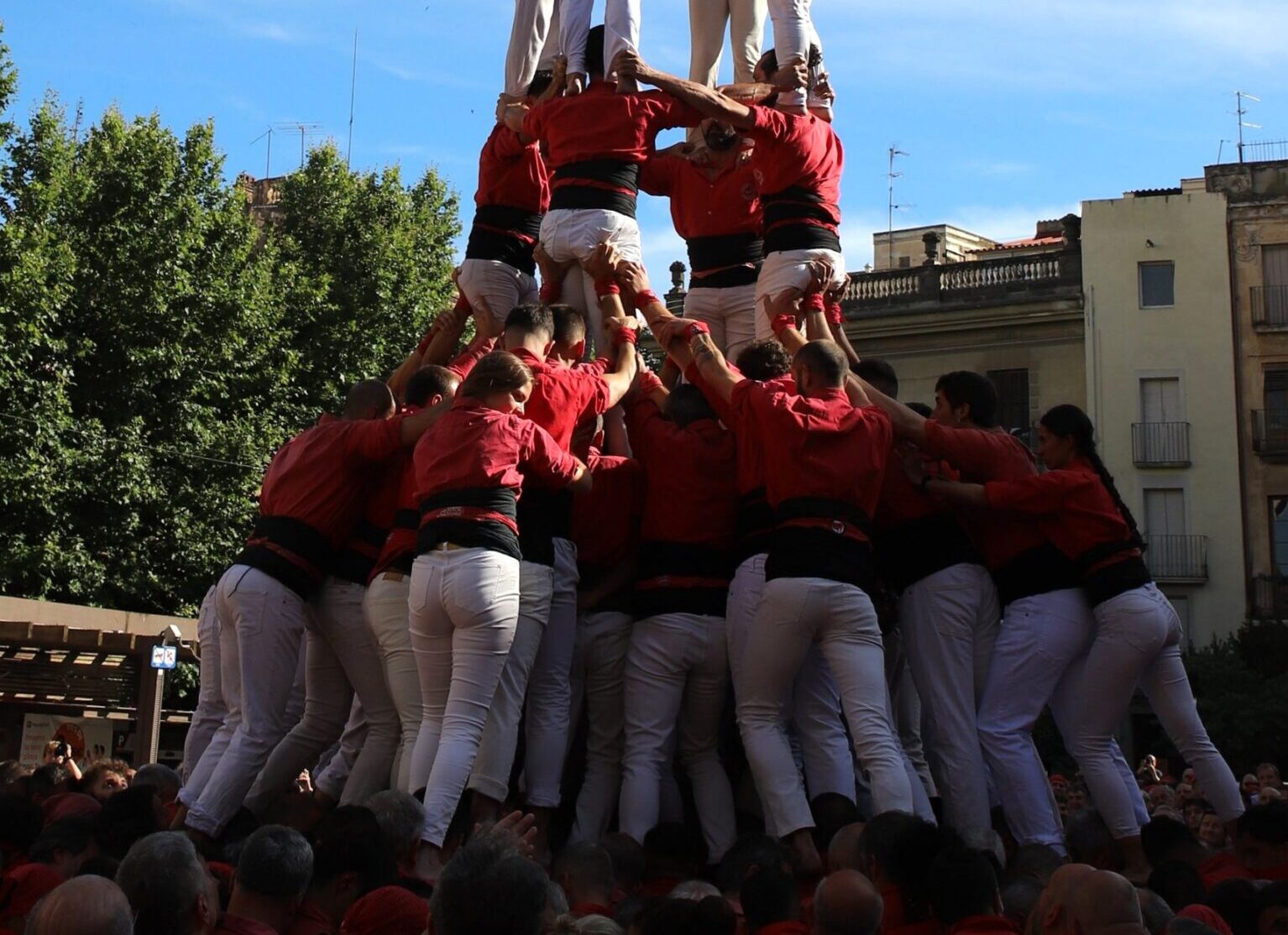 400 Grans Castells descarregats a Valls