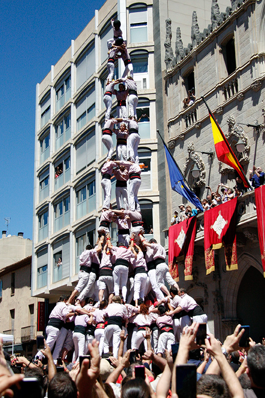 Grans Castells i grans triades a la diada de la Festa Major de Terrassa