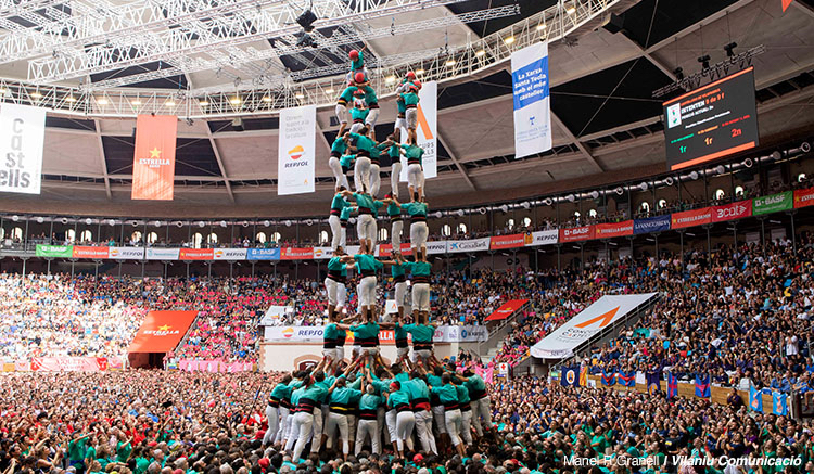 Grans Castells i grans triades al Concurs de Castells de Tarragona