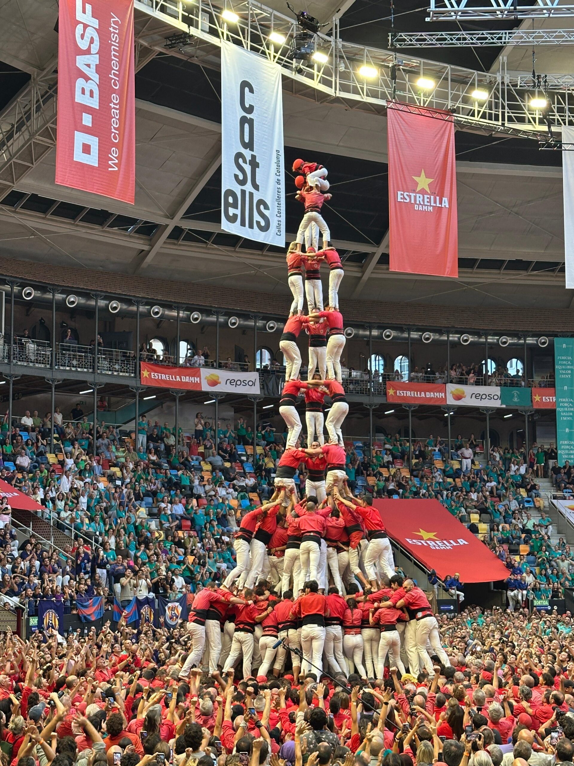 Dades de la TAP: 29 castells descarregats a la primera ronda i cap ús de la cinquena tanda
